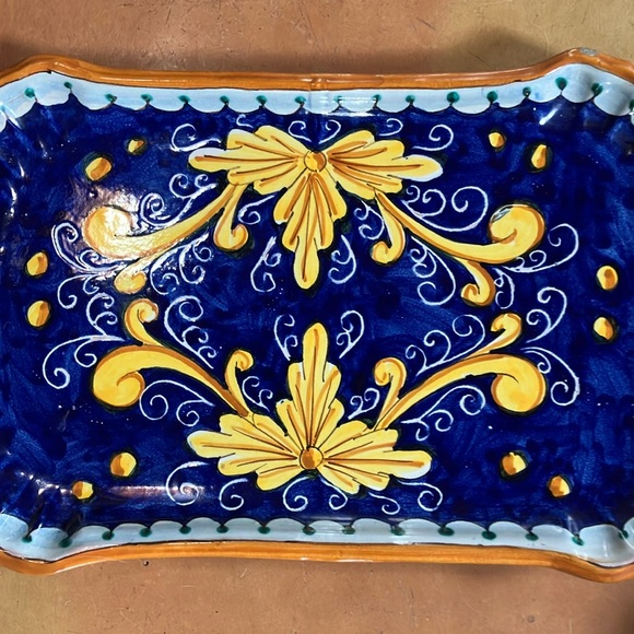 Vintage Caltagirone Sicilian Espresso Set - Picture 4 of 13